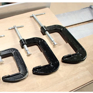 ปากกาจับชิ้นงานตัวซี ซีแคลมป์ C-Clamp สำหรับงานไม้ งานเชื่อม ขนาด 2,3,4,5,6,8,10 นิ้ว งานในไทย