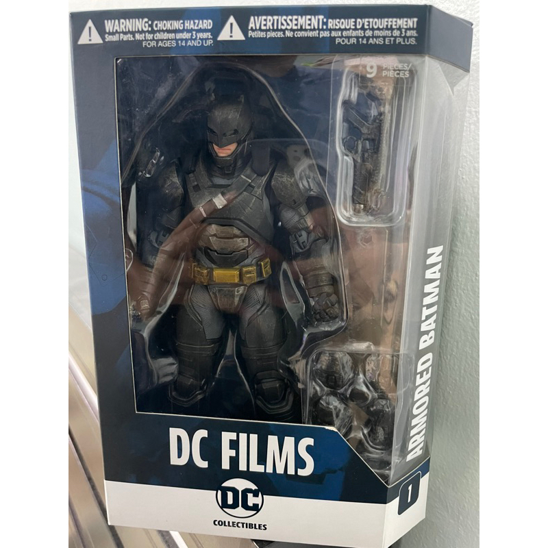 มือสอง Armored Batman batman vs superman bvs DC film collectibles action figure 1/10