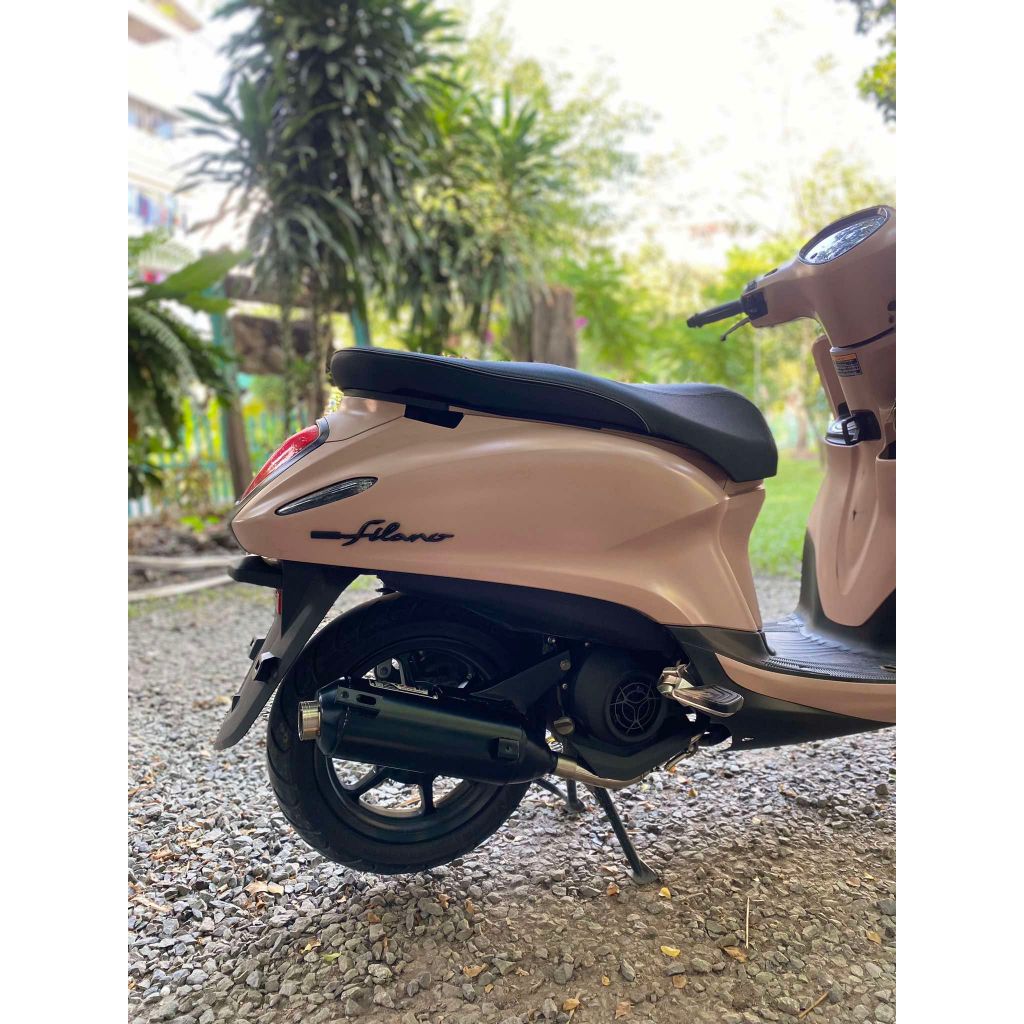 ท่อผ่า Grand Filano / GT125 / Fino125 / Qbix / Fazzio / Freego โพเดียมวัน ท่อแต่ง ผ่าหมก มี ม.อ.ก - รูปที่ 2