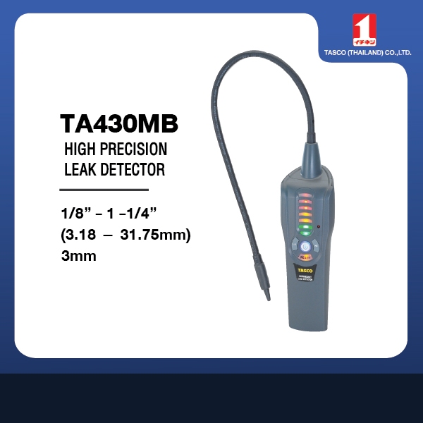 TA430MB TASCO JAPAN เครื่องเช็ครั่วในระบบทำความเย็น แบบ Heat Diode