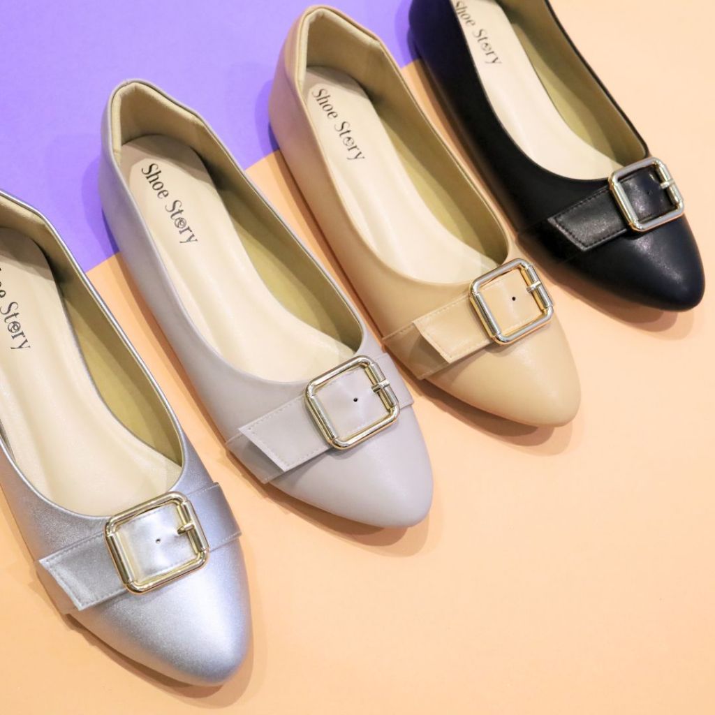 Shoe Story รองเท้าส้นแบน : รุ่น Rika V