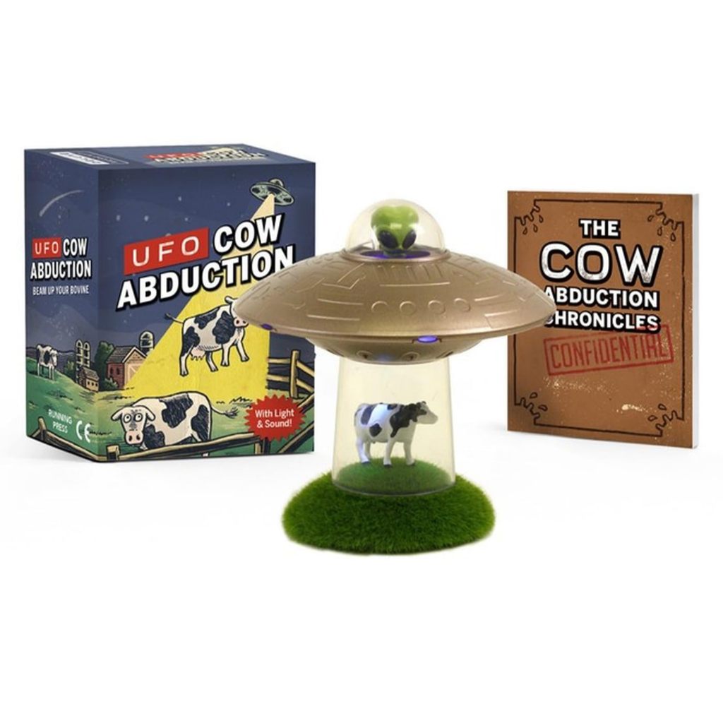 UFO Cow Abduction  Beam Up Your Bovine (With Light and Sound!)