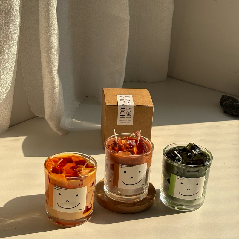 Sip&Scent diy candle เทียนหอม กาแฟ มัจฉะ ชาไทย