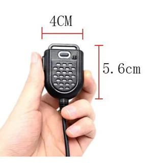 ฟังวิทยุสื่อสาร ไมค์วิทยุ ไมค์หูฟังวิทยุสื่อสาร Two way Walkie Talkie Handheld Speaker Mic Microphone 2 (เล็ก)ทิศทาง