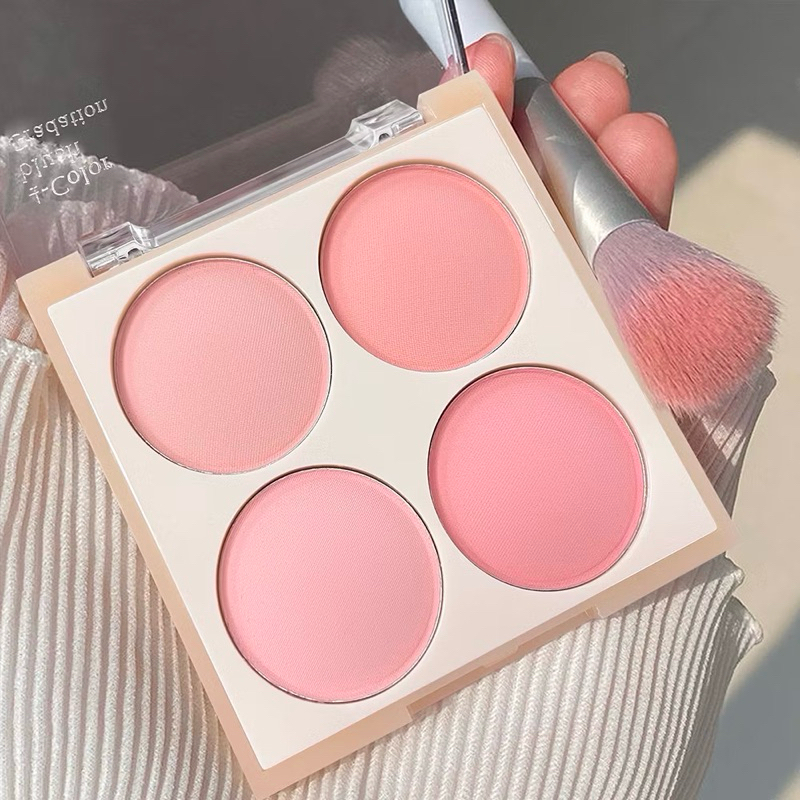 ส่งฟรี/แท้ บลัชออน พาเลท​ ปัดแก้ม Anylady​ Blusher 4 เฉดสี โทนส้ม โทนชมพูพีช โทนส้มพีช เนื้อแมท กันน