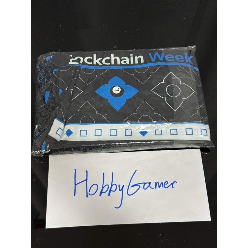 (มือ1 พร้อมส่งด่วน ถูกที่สุด!! ของแท้💯) กางเกงช้าง Blockchain Week size L จากงาน Block chain week 20