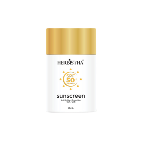 [สินค้าสมนาคุณ งดจำหน่าย] HERBISTHA Sunscreen Anti-Oxidant Protection SPF50+ PA++++ โลชั่นกันแดด ขนาด 50 ml. 1 หลอด