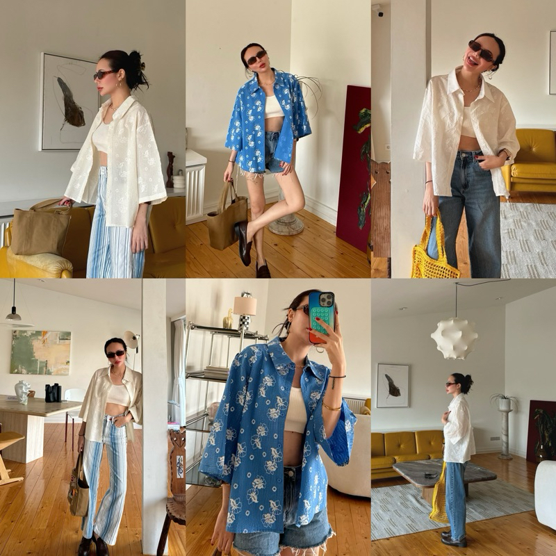 NAPATVOGUE - NPV LACE SHIRT (oversize)