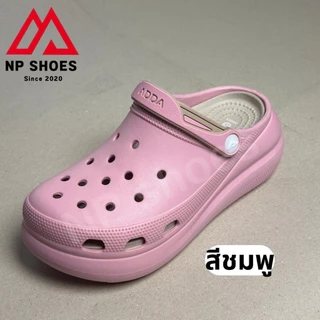 (ลูกค้าใหม่ราคา 1บาท)🍎ADDA รองเท้าลำลอง 🍎สำหรับผู้หญิง พร้อมตัวติดรองเท้าน้องหมูเด้ง(ลิขสิทธิ์แท้) รุ่น 59G04 (ไซส์ 4-7)