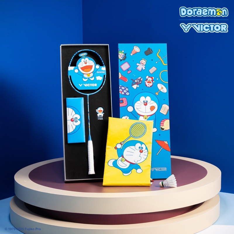 ไม้แบดมินตัน VICTOR x Doraemon Racket Gift Box DX-DRM GB