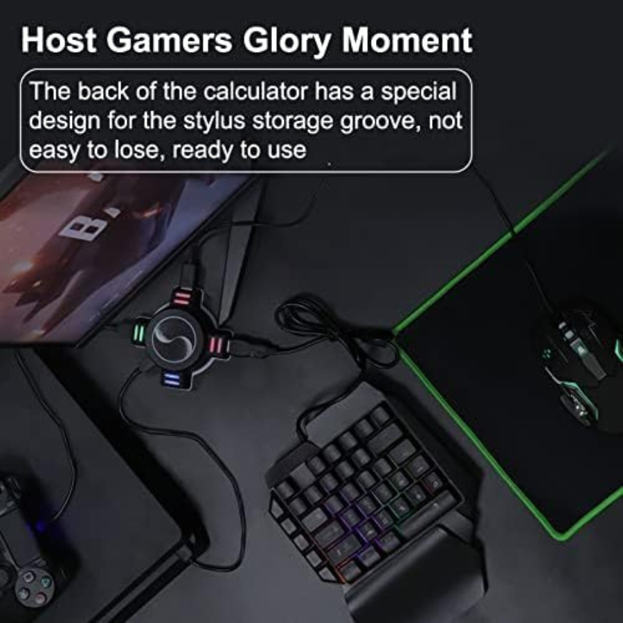 อะแดปเตอร์แปลงเมาส์ คีย์บอร์ด Game HUB Controller Converter ตัวแปลง สำหรับ Switch PS4 XBOX PS3 XSX