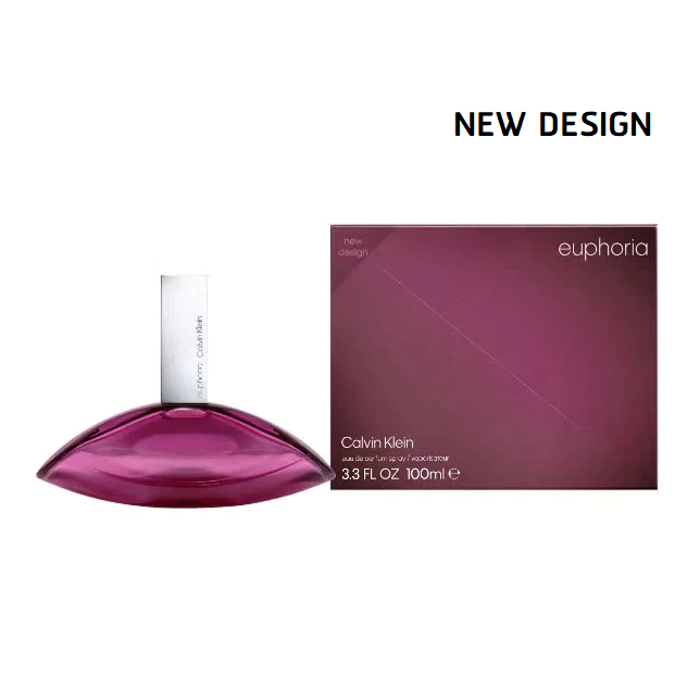 (New Design)  Calvin Klein Euphoria Women EDP 100 ml กล่องซีล