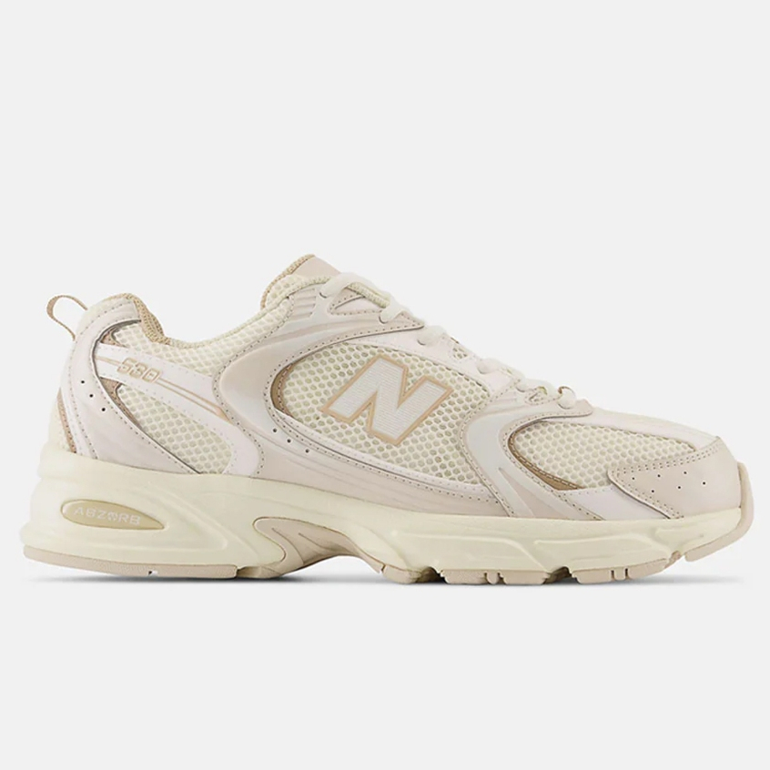 New Balance รองเท้าผ้าใบ รองเท้าลำลอง NB 530 MR530AA สี Beige Angora