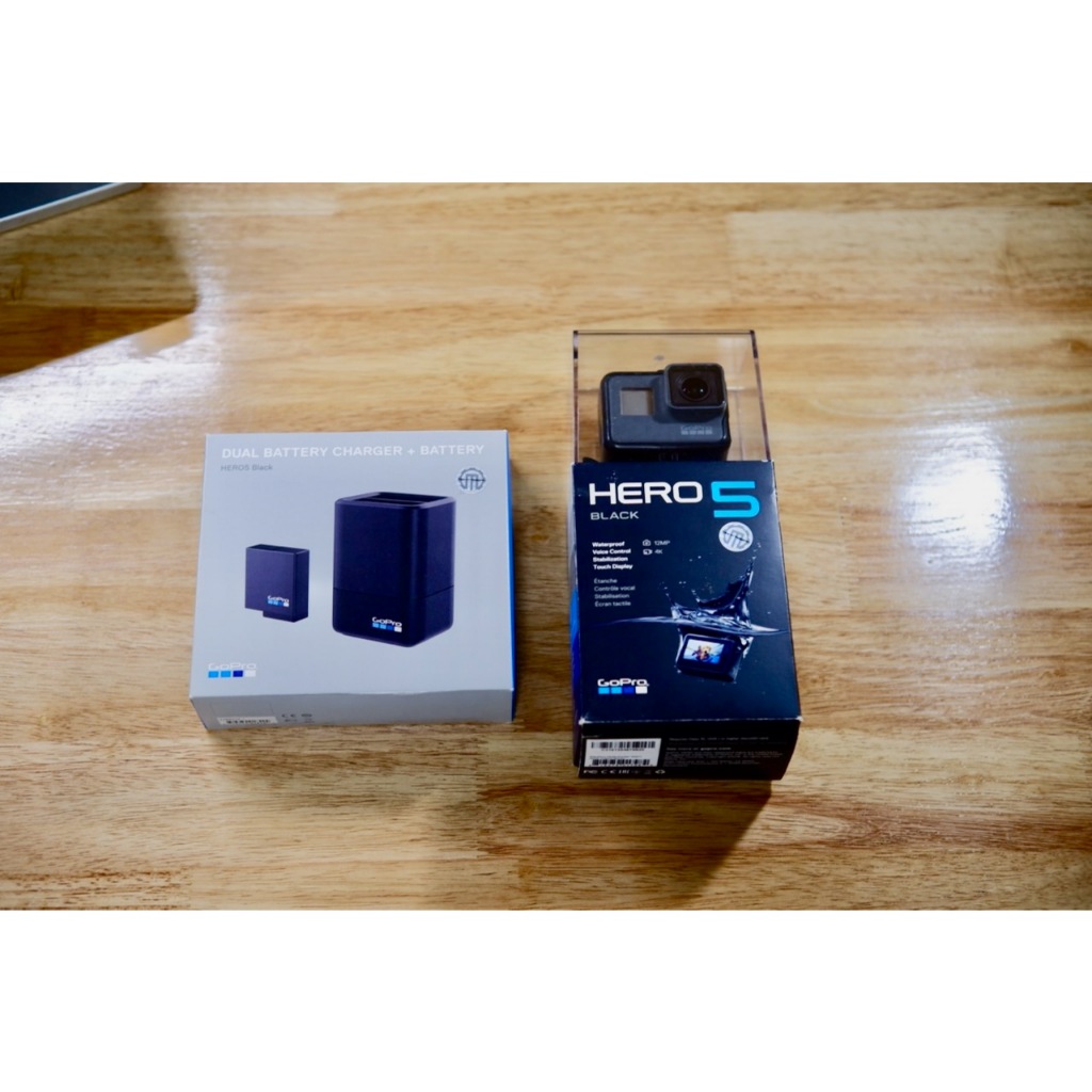 GOPRO HERO 5 Black + Dual battery charger มือสอง ครบกล่อง