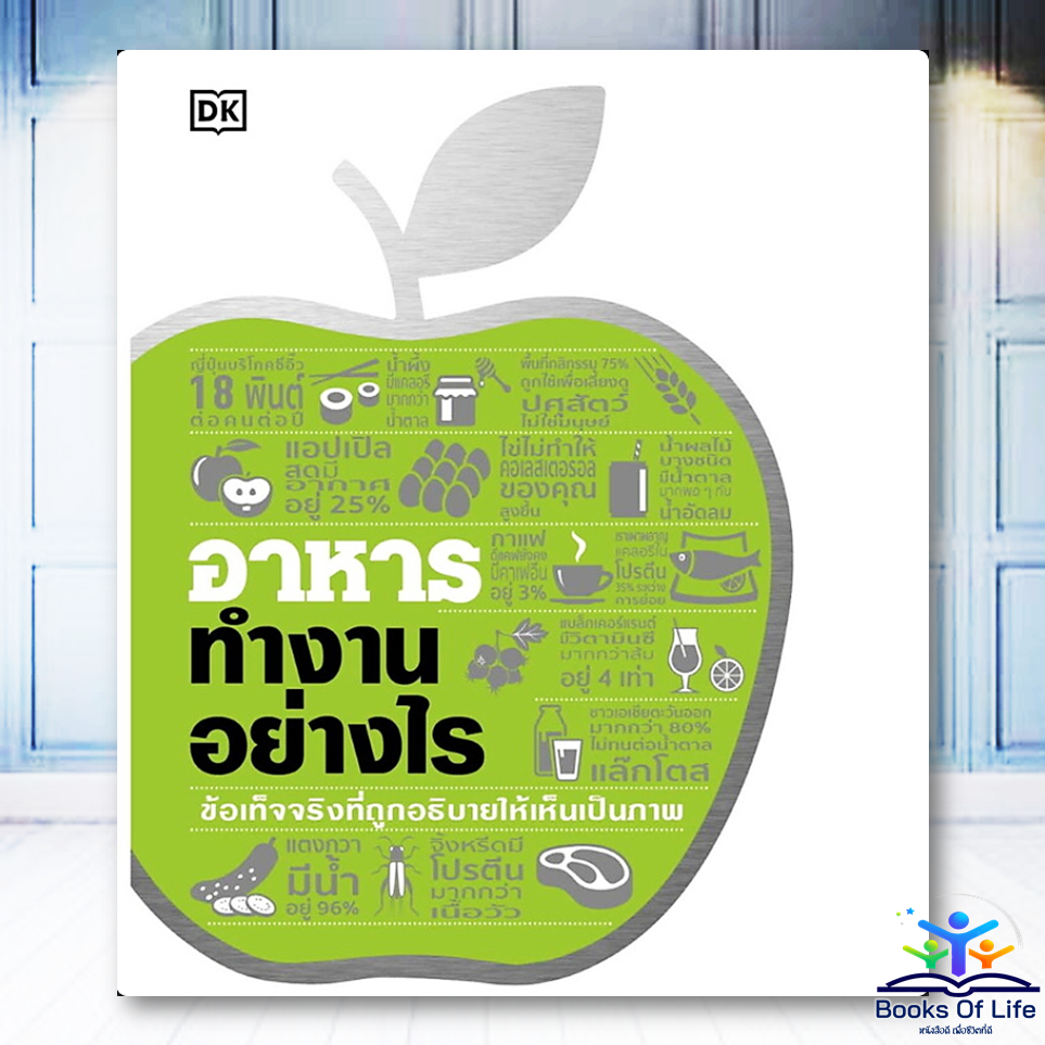 หนังสือ อาหารทำงานอย่างไร (ปกแข็ง) DK วารา BK02