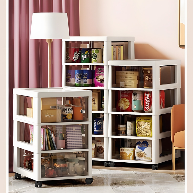 Ubear ลิ้นชัก ลิ้นชักเก็บของ ชั้นเก็บของ 6/5/4/3/2ชั้น ลิ้นชักเก็บของ ชั้นเก็บของ PP หนา