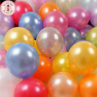 ลูกโป่ง พื้นสีมุข คละสี 100 ลูก/แพ็ค 12 นิ้ว ลูกโป่งจัดงานเลี้ยงสีสันสวยงาม