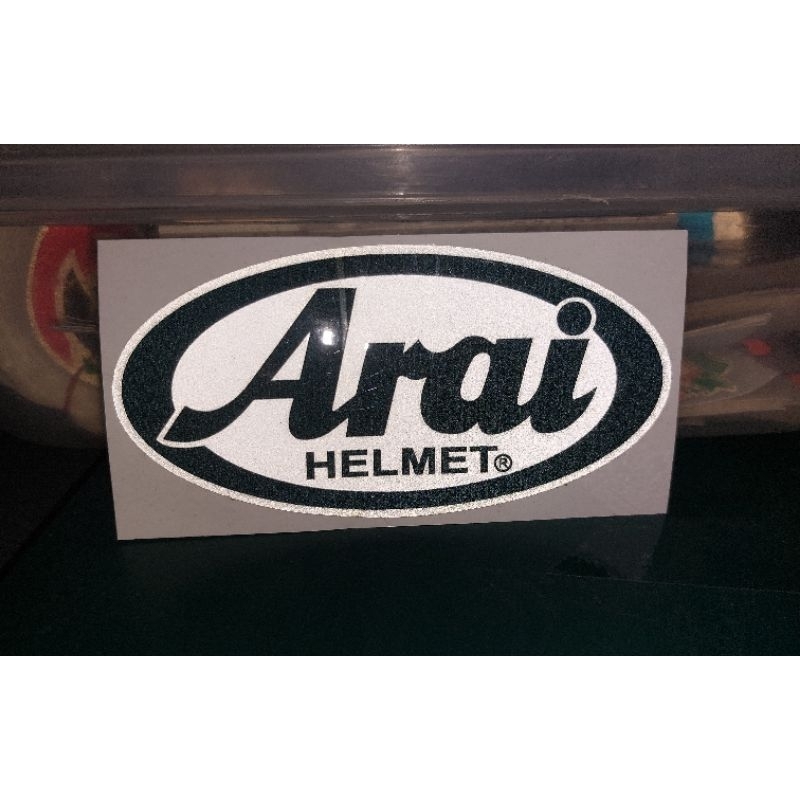 สติ๊กเกอร์​ Arai 3Mสะท้อนแสง
