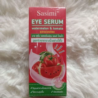 เซรั่มบำรุงผิวหน้าและรอบดวงตา SASIMI สูตรแตงโมและมะเขือเทศ เติมความชุ่มชื้น ผิวกระจ่างใส