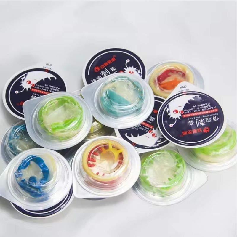 (พร้อมส่ง) ถุงยางอนามัยแบบคละแบบ