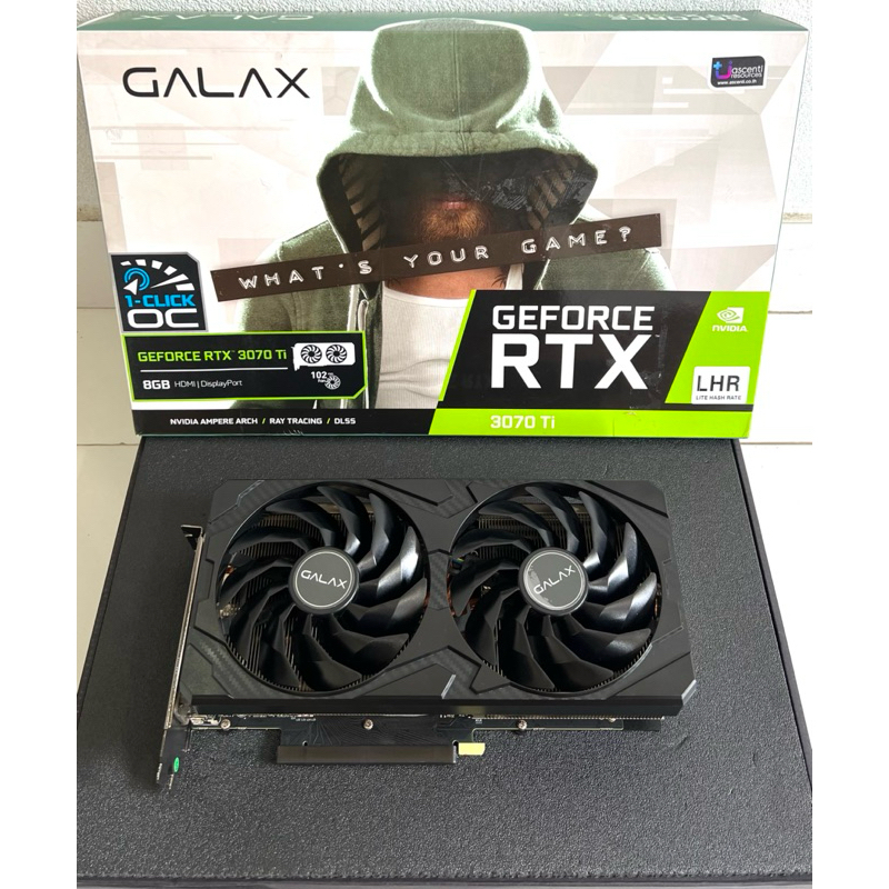 🔥 GALAX RTX 3070Ti 8GB(1-CLICK OC)🔥