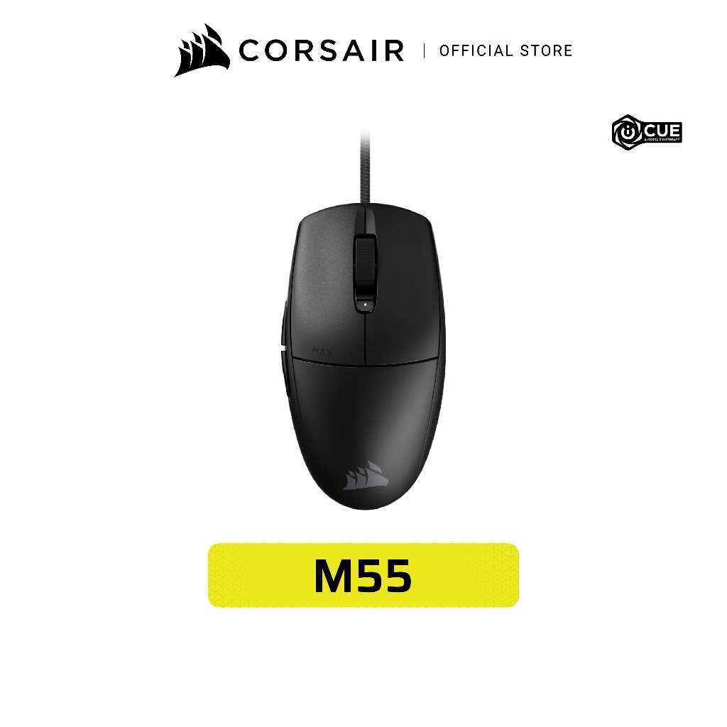 CORSAIR GAMING MOUSE M55 - เมาส์เกมมิ่ง มีสาย