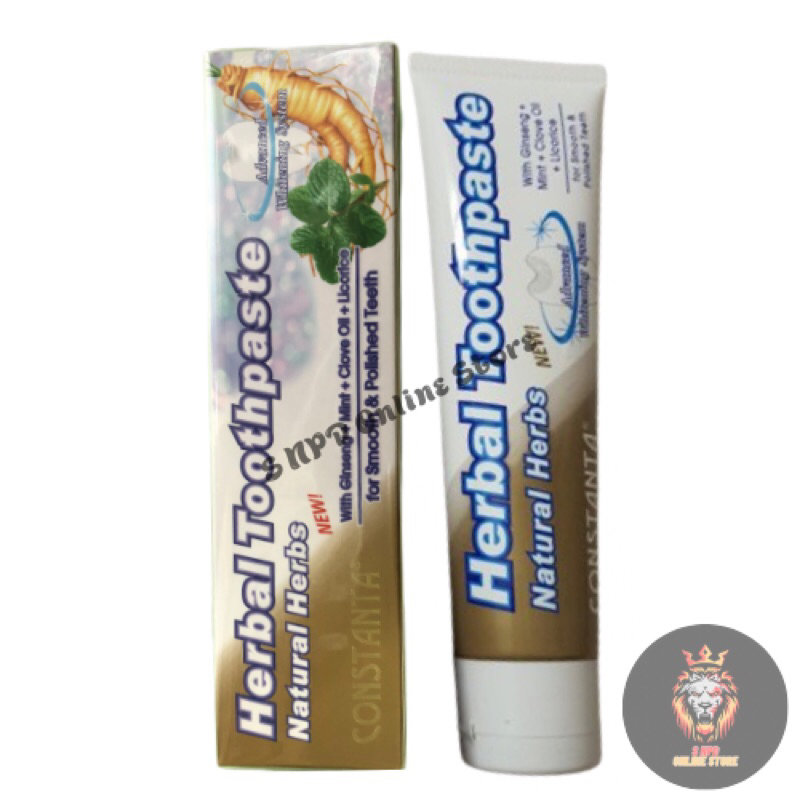 Constanta Herble Toothpaste ยาสีฟัน คอนสแตนต้า (1 หลอด 100 กรัม)