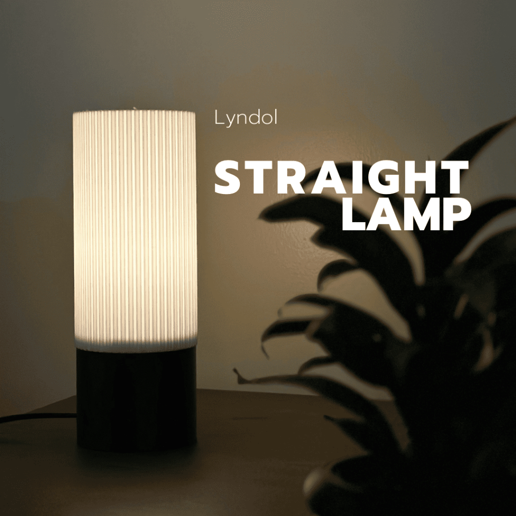 lyndol STRAIGHT LAMP โคมไฟตั้งโต๊ะ ดีไซน์มินิมอล
