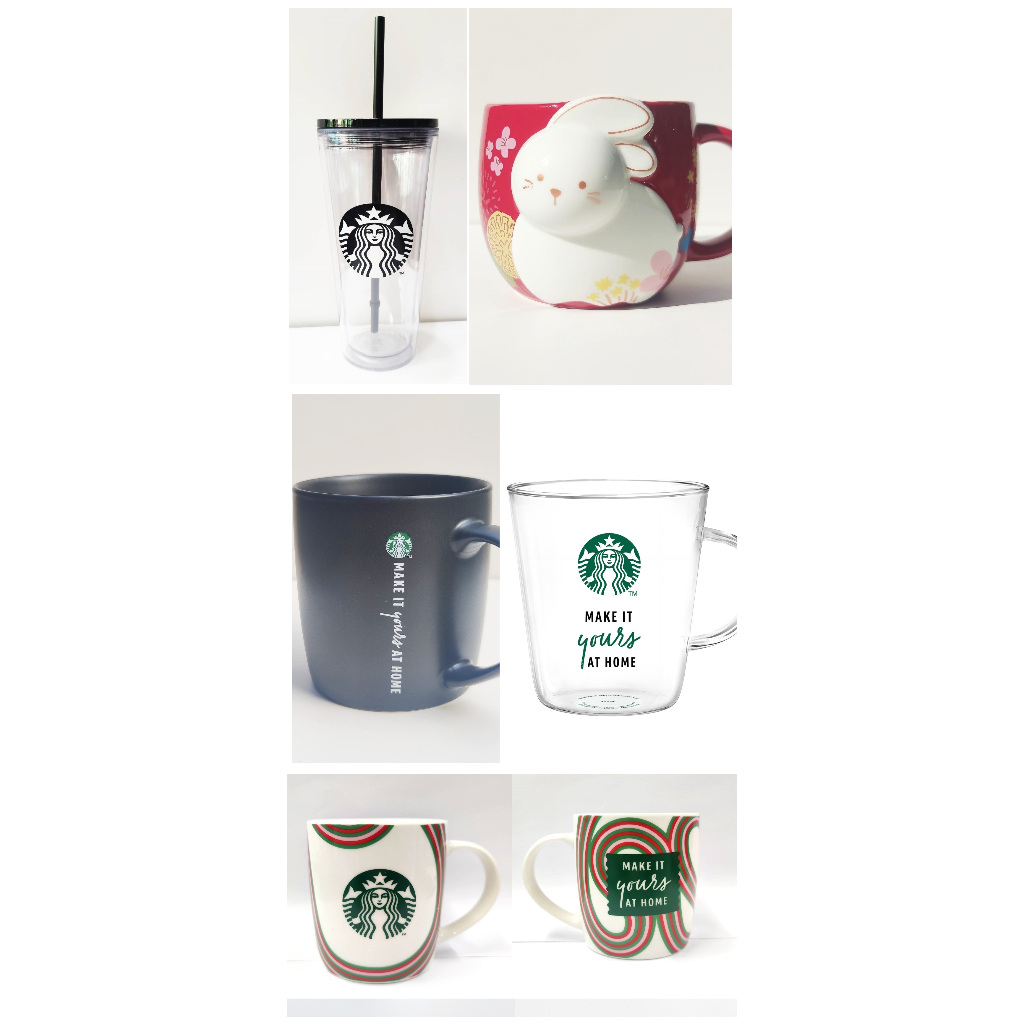 แก้ว Starbucks Ceramic Mug 12oz & Col Cup 20oz