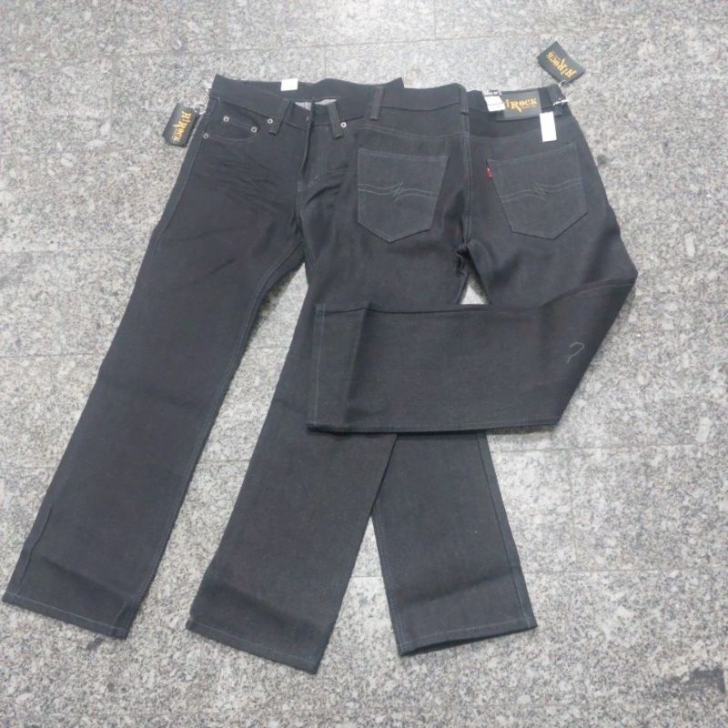 กางเกงยีนHiRocKอัดยับ