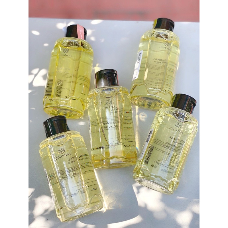 Journal Body Oil ແບ่งຂາຍ (ຂວດແກ້ວ) 1ml/2ml/5ml/10ml/30ml ของແທ້