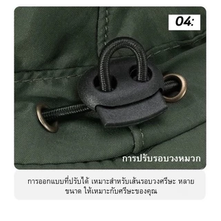 YH หมวกกันแดด หมวกคลุมหน้ากันแดด ปีกกว้าง รอบทิศทาง 360 องศา มีช่องระบายอากาศ สำหรับตกปลา ทำสวน ทำนา