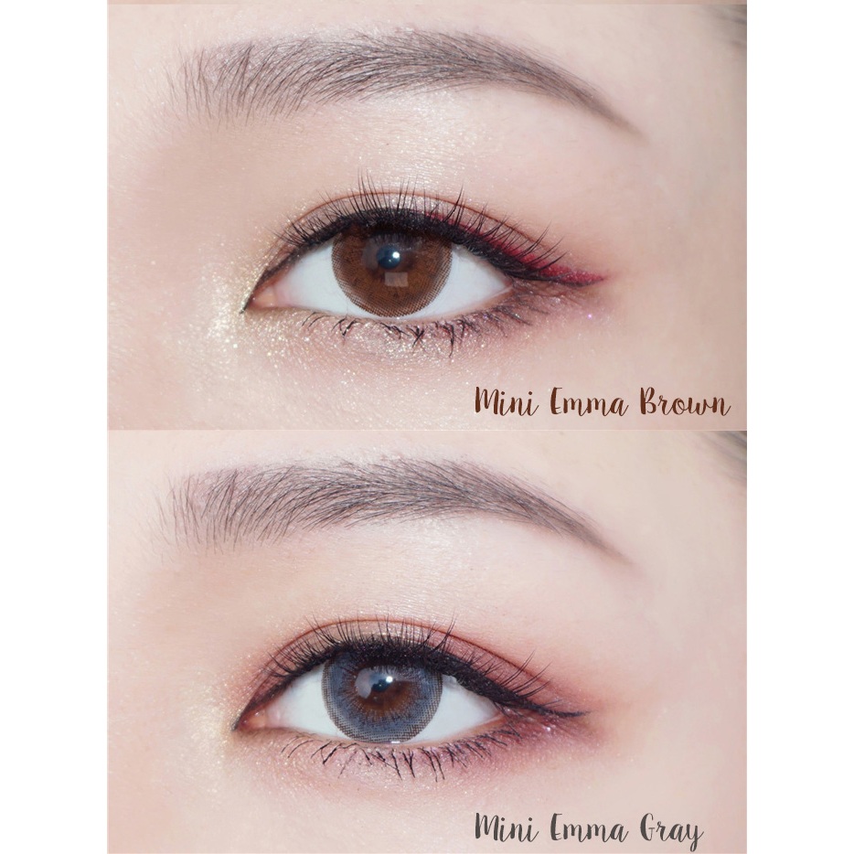 พร้อมส่ง คอนแทคเลนส์ Dreamcolor1 รุ่น Mini Emma คอนแทคเลนส์สายตาสั้น ลุคธรรมชาติ ขนาดมินิพอดีตา 14.0 - รูปที่ 7
