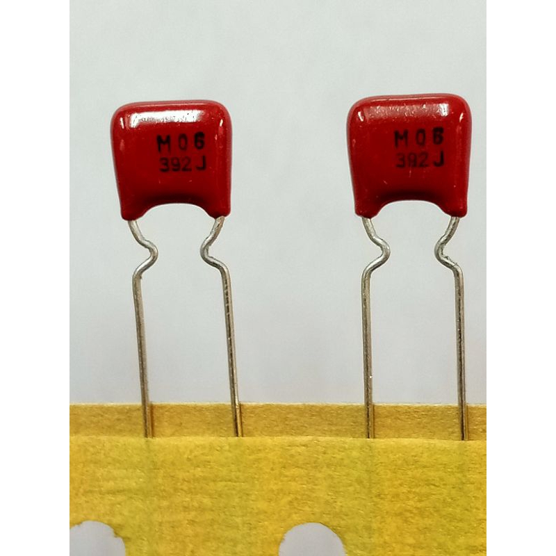 (แพ็ค5ตัว) Cไมล่า 332J  392J ตัวเก็บประจุ ขนาด2×7mm. พร้อมส่ง