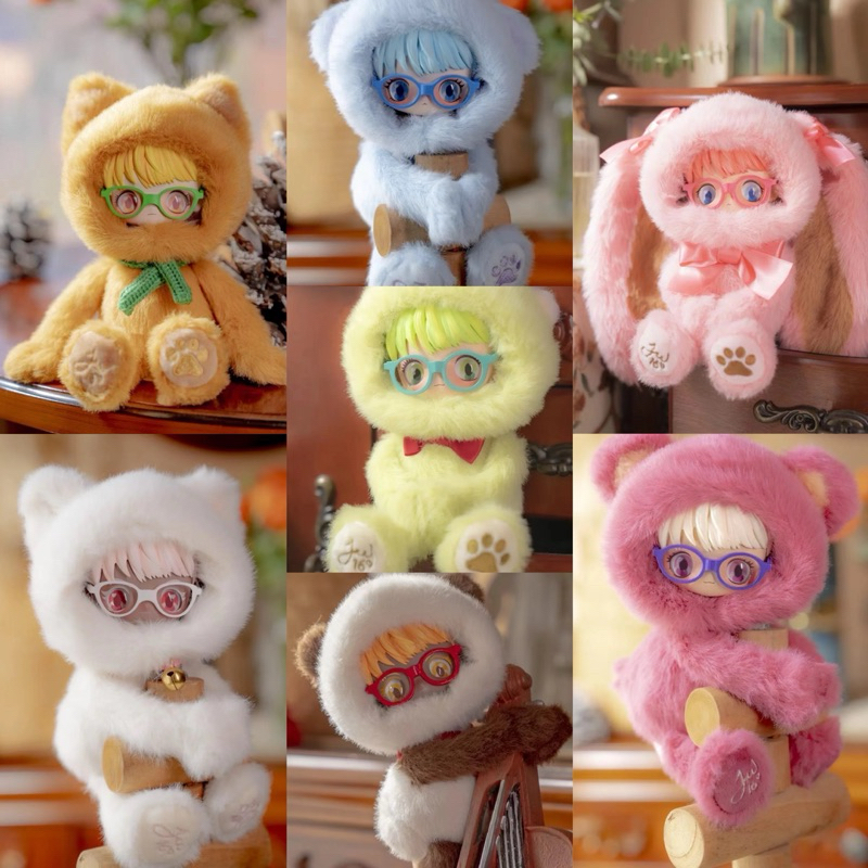(พร้อมส่ง)[แยกตัว]กล่องสุ่มพวงกุญแจNuGaia Pajama Baby