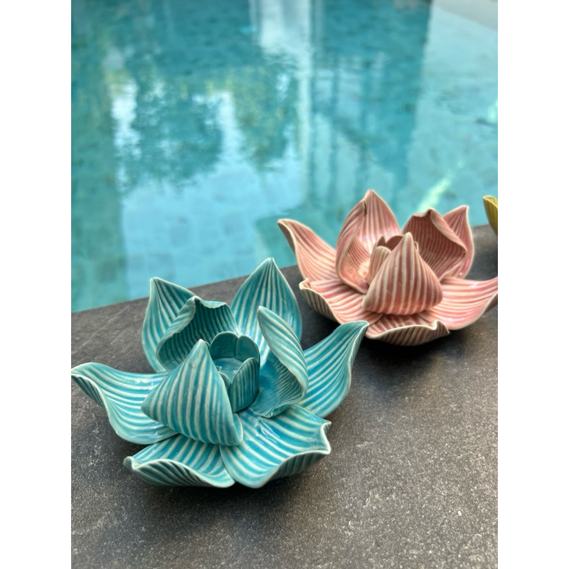 กระถางธูปหอม งานปั้นมือ handmade ที่ปักธูปหอมอโรม่า ใช้ในสปา โรงแรม บ้านที่ต้องการให้มีกลิ่นหอม หรือธูปไหว้พระ