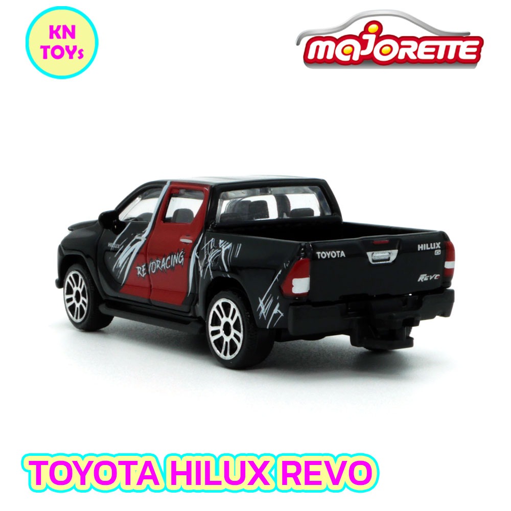 MAJORETTE PICKUP SERIES 4 2020 TOYOTA HILUX REVO BLACK มาจอเร็ตต์ มาจอเร็ท ปิคอัพ ซีรีย์ 4 2020 โตโยต้า ไฮลักซ์ รีโว่ สี
