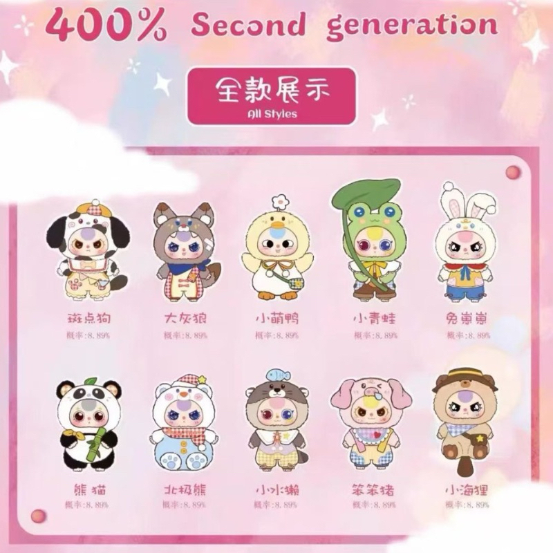 พร้อมส่ง BABY V2 400% เช็คการ์ด เช็คตัวแล้ว
