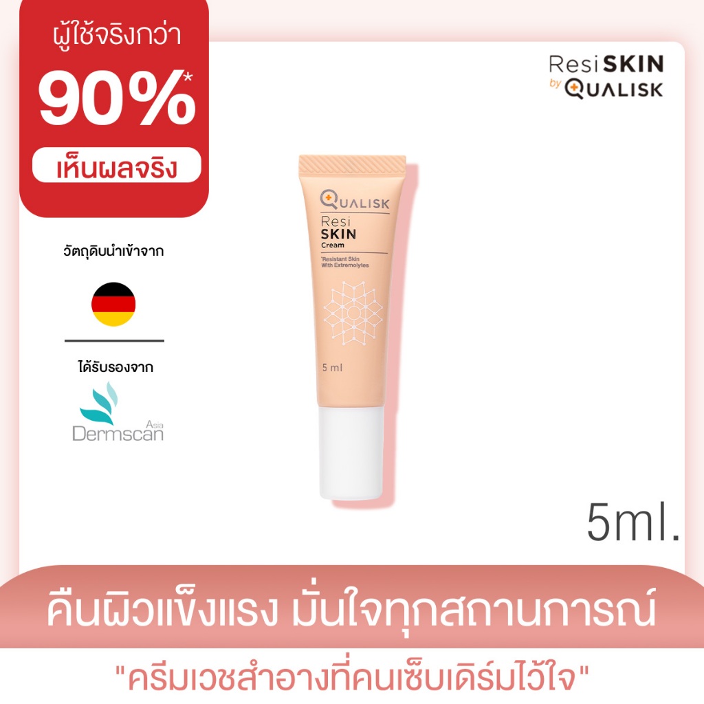 ResiSKIN Cream ขนาดเริ่มต้น 5 ml 1 หลอด
