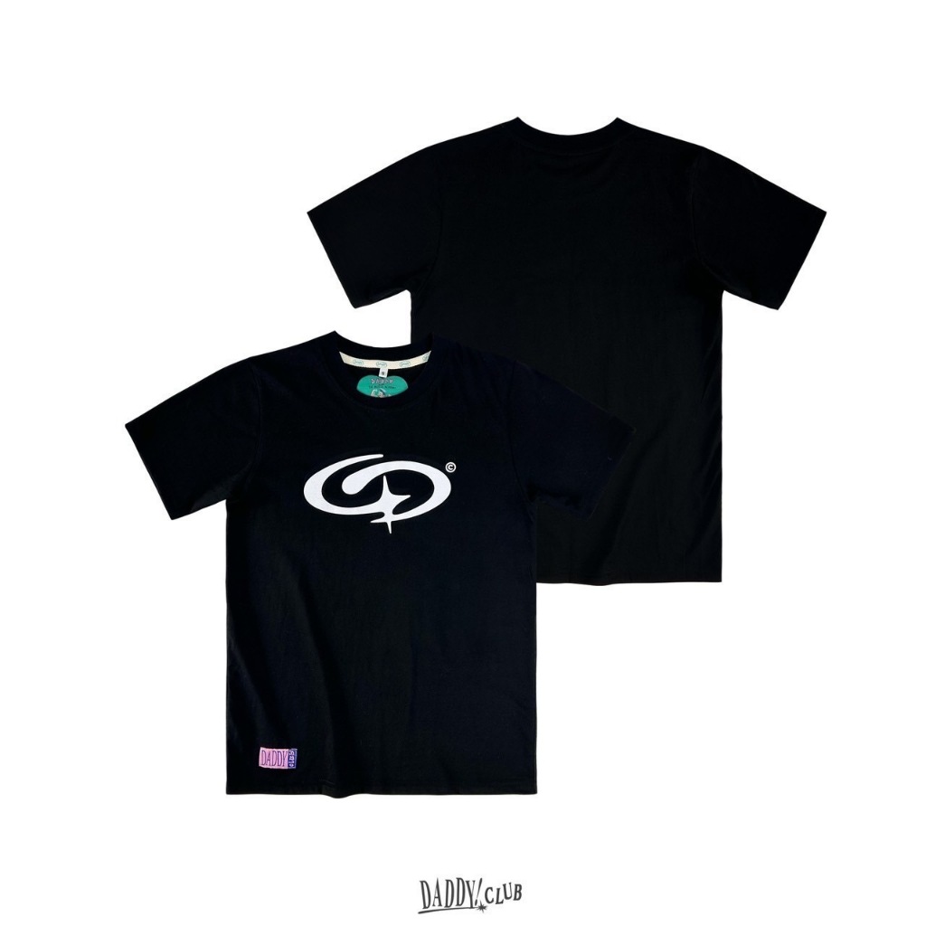 DADDYCLUB | DDC T-shirt เสื้อยืด สีดำ สุดเท่