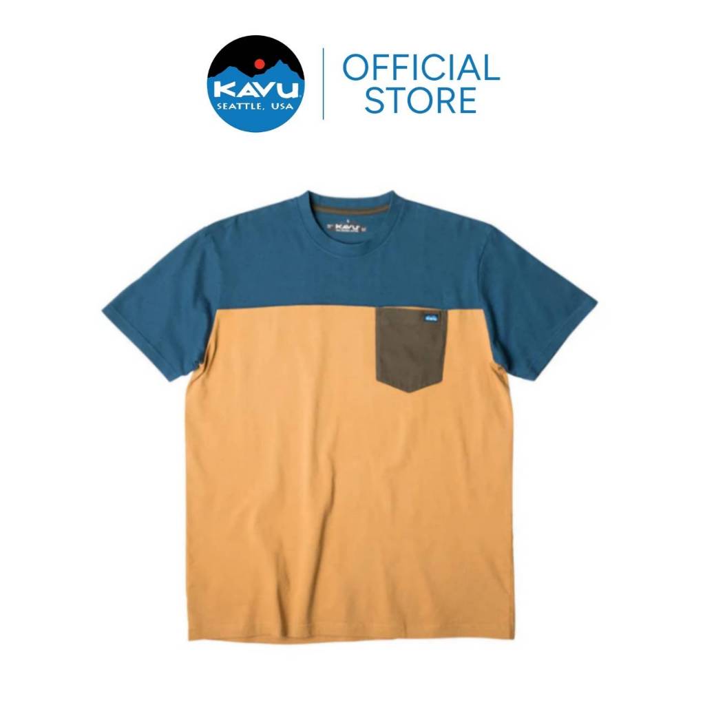 KAVU Piece Out T-Shirt เสื้อยืด