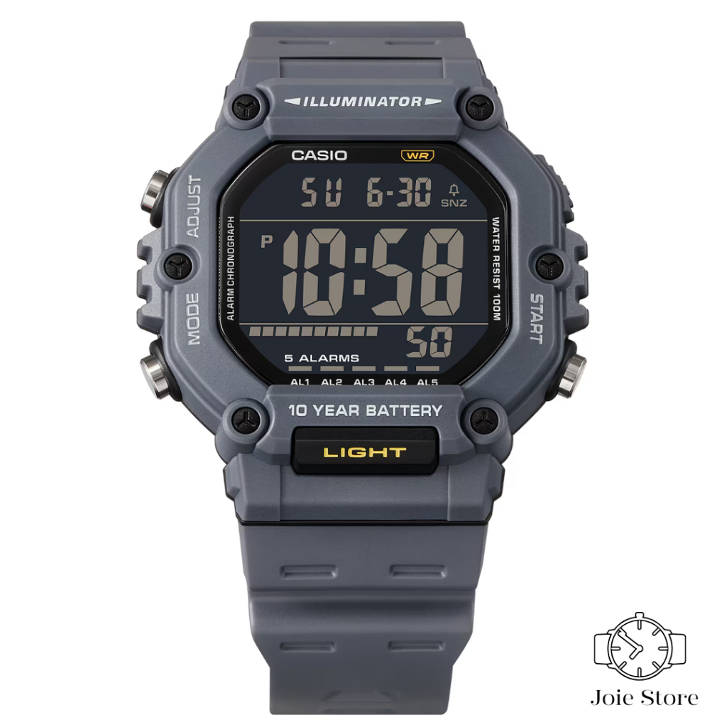 Casio AE-1600H-1AV / AE-1600H-8BV / AE-1600H-5AV นาฬิกาข้อมือคาสิโอ ประกัน 1 ปี