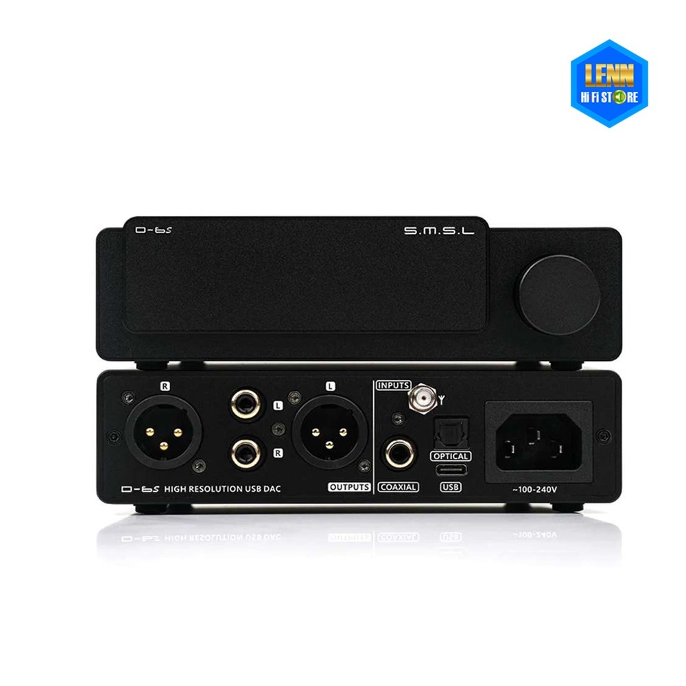 SMSL D-6S DAC ตั้งโต๊ะราคาประหยัด เสปคอลัง รองรับ MQA / ศูนย์ไทย / ออกใบกำกับภาษีได้
