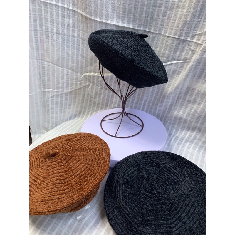 หมวกน่ารัก หมวกเบเรต์น่ารัก ทรงสวย ผ้าคุณภาพดี - รูปที่ 4