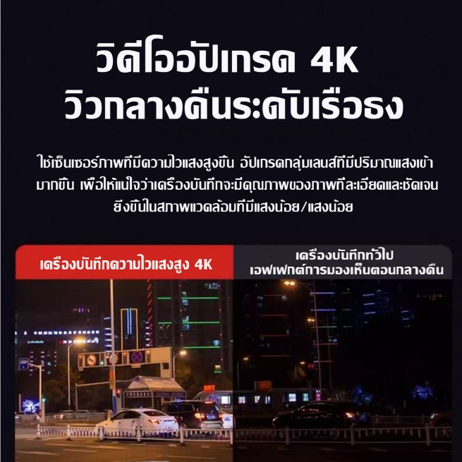 กล้อง IP65 Waterproof  body camera กล้องจิ๋ว คมชัดระดับ 4K กล้องโกโปร การเชื่อมต่อ WIFI มือถือ หน้าจอขนาด 2.0 นิ้ว Night