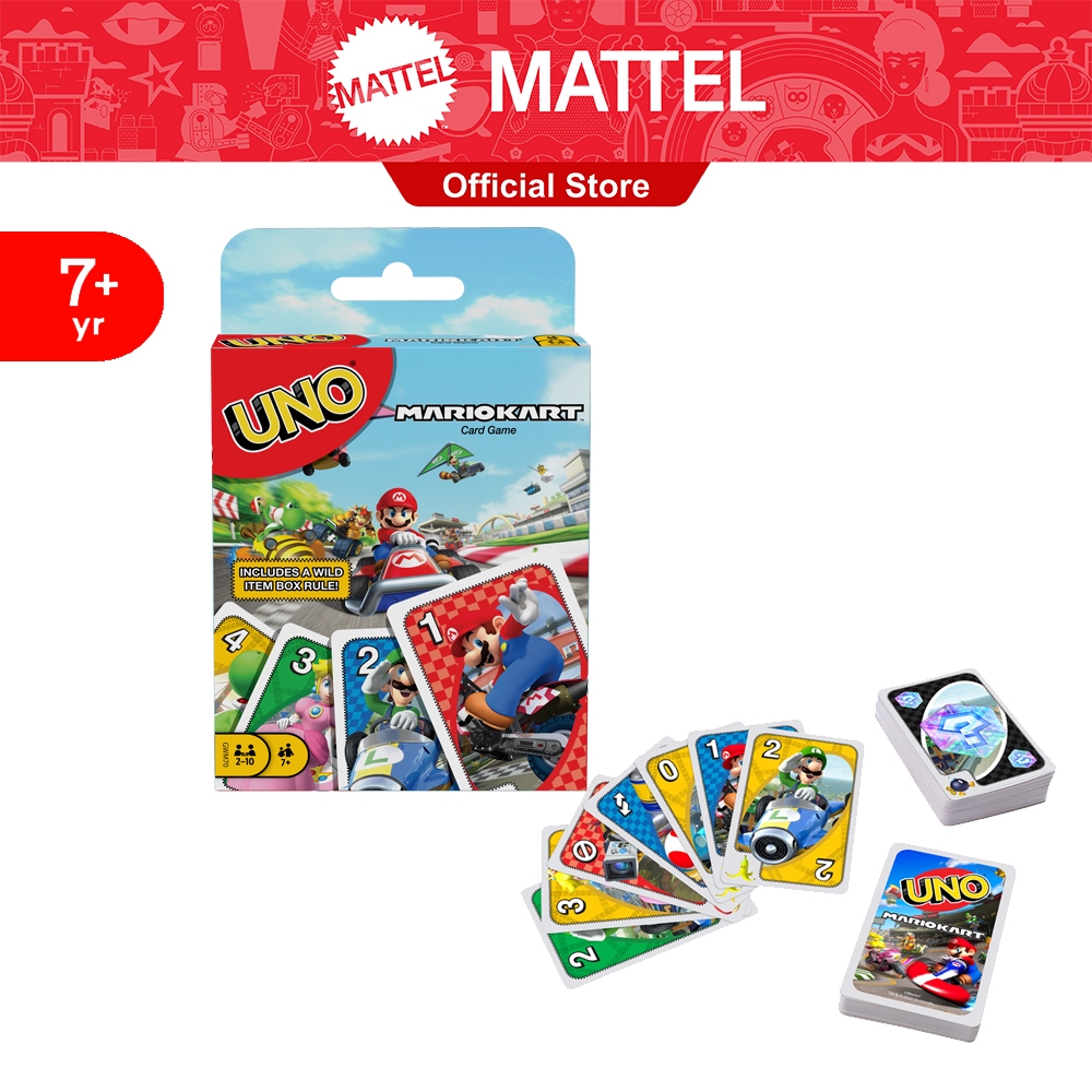UNO Mario Kart เกมการ์ด อูโน่ มาริโอคาร์ท GWM70 CH