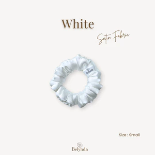 Belynda ♥ Scrunchies ♥ Formal Satin ♥ Small ยางรัดผมโดนัท ผ้าซาติน โทนสีเป็นทางการ