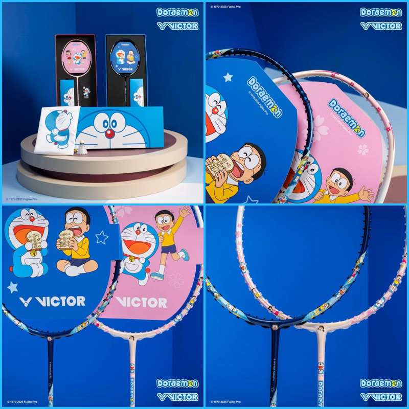 VICTOR x DORAEMON ไม้แบดมินตัน รุ่น DRM SET I/B 4U (Box Set)