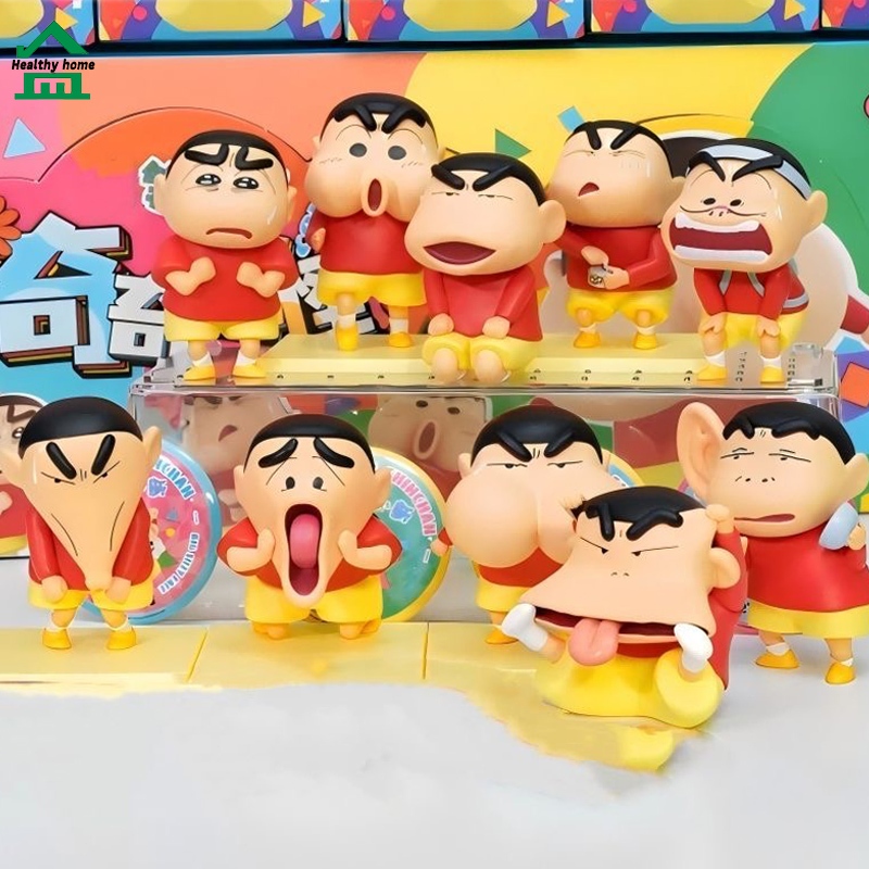 [พร้อมส่ง]52TOYS Crayon Shin Chan Funny Cosplay series ซองละ9กล่อง ชินจังจอมแก่น Figure Toy