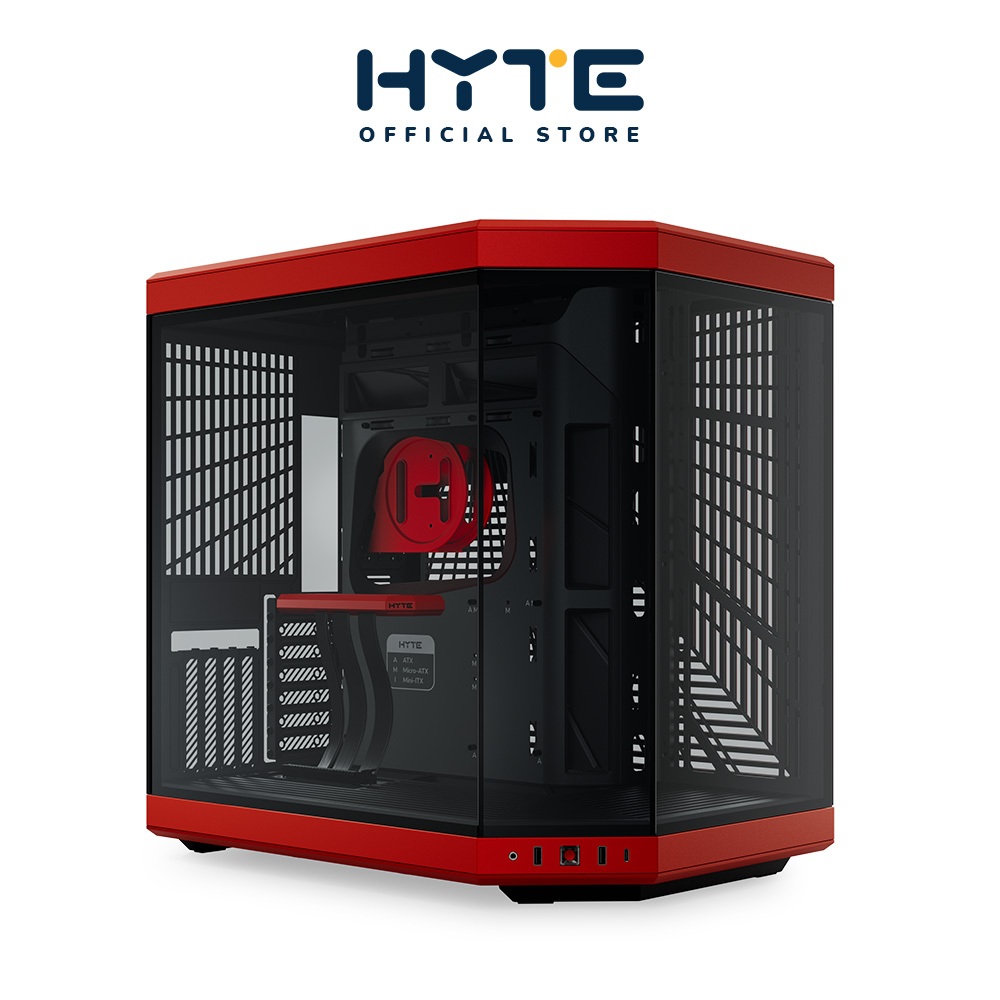 HYTE Y70 BLACK/RED (Computer case / เคสคอมพิวเตอร์)